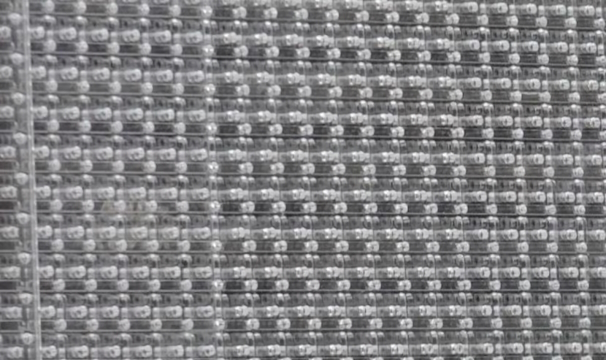 Close up of Metasonixx acoustic metamaterial