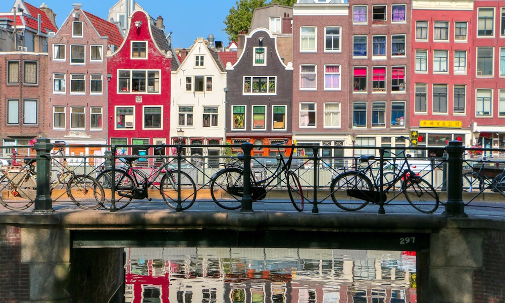 Canal in the Netherlands